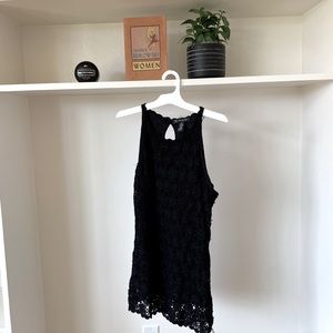 INC crochet mini dress or shirt